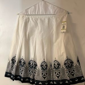 JONES WEAR STUDIO SKIRT 100% COTTON SZ 14